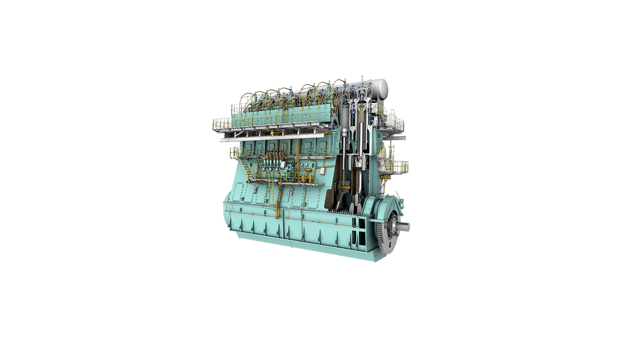 Wärtsilä 6RT-flex50 two-stroke low-speed marine diesel engine