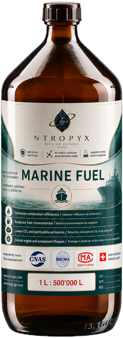 NTROPYX Marine, 1 L glass bottle · Marine diesel